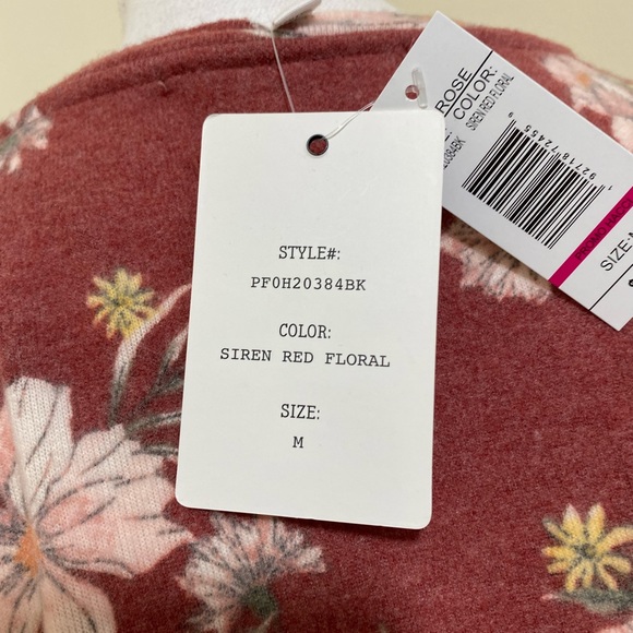 Nwt Moondance || Woman’s pull over floral sweater Sz Medium - Picture 7 of 10